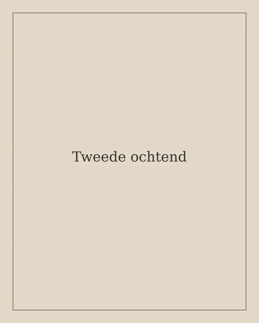 Tweede ochtend